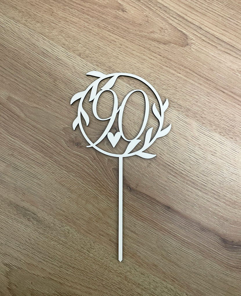 Cake Topper Geburtstag | Zahl | Jubiläum