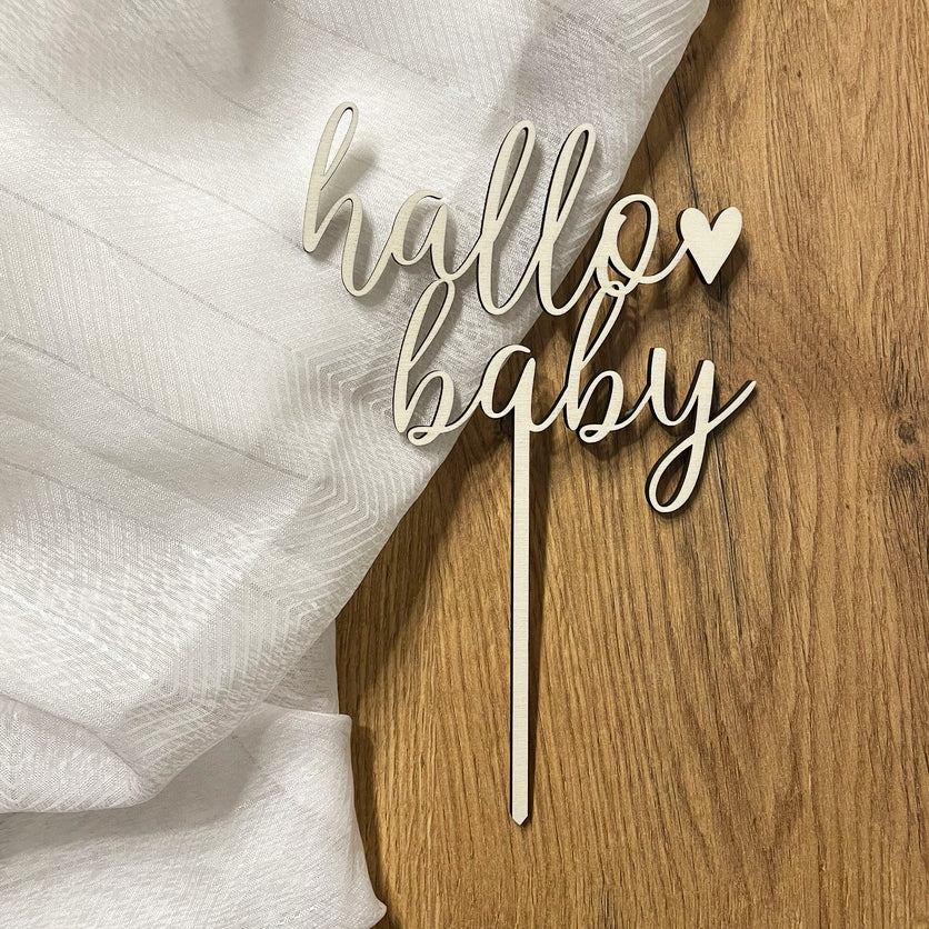 Cake Topper Geburt | Baby