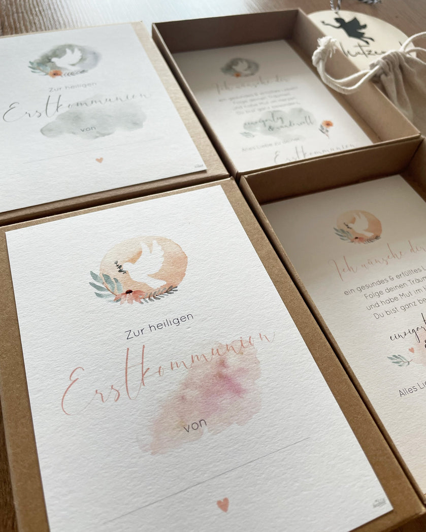 Geschenkbox Kommunion | Geldgeschenk Erstkommunion