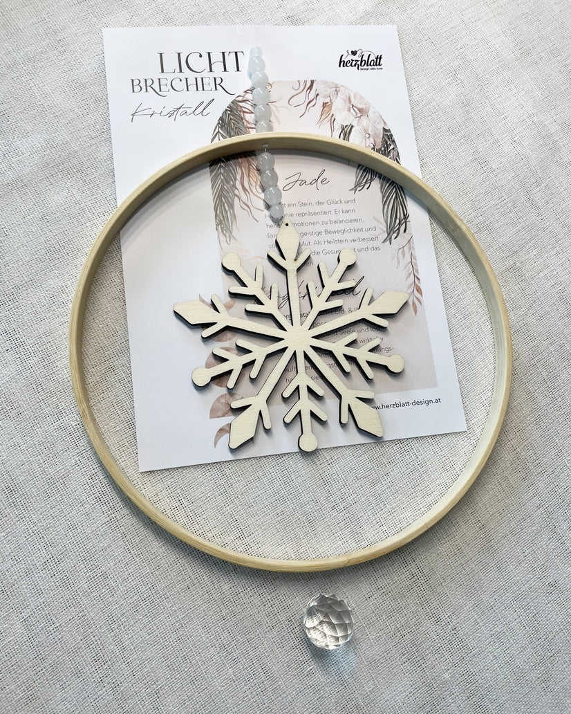 Kristall Lichtbrecher Schneeflocke | Loop